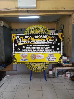 Papan Bunga di Ipb University Bogor